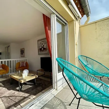 Apartmán Duplex 70m2 - Vue Cite Medievale - Parking Gratuit *