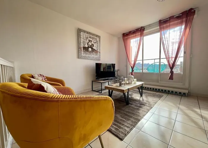 Duplex 70m2 - Vue Cite Medievale - Parking Gratuit *